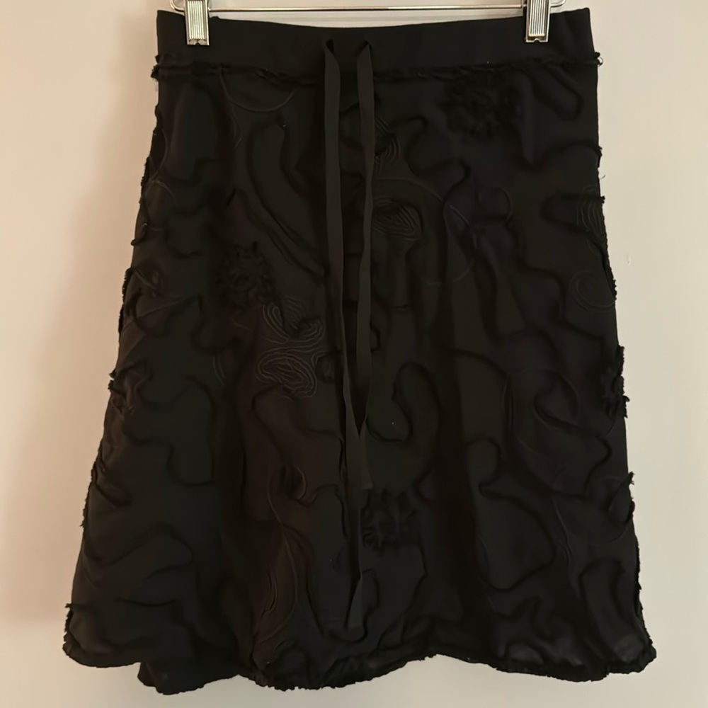 Max Studio Scroll A Line Skirt Size Small